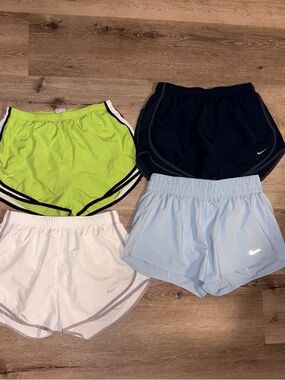Nike Dri-FIT Shorts Set - Lime Green, Navy, White, Light Blue